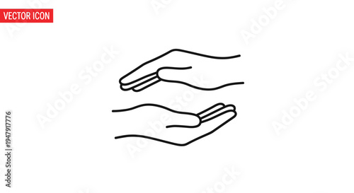 Two hands with palms up gesture.