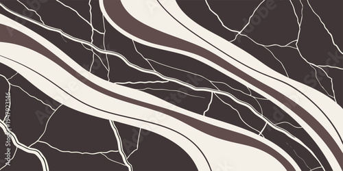 Modern marble pattern texture with elegant stone veins and polished surface.