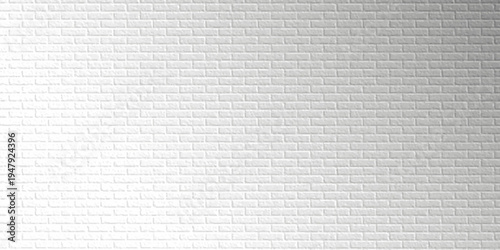 White brick wall background. Brick wall background. white or dark gray pattern grainy concrete wall stone texture background.