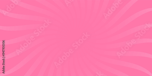 Pink pop art, retro design, stripes mockup.