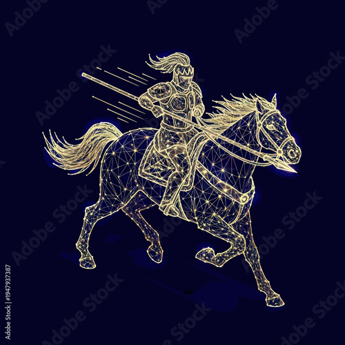 Constellation Sagittarius Centaur Archer Horse Stars.