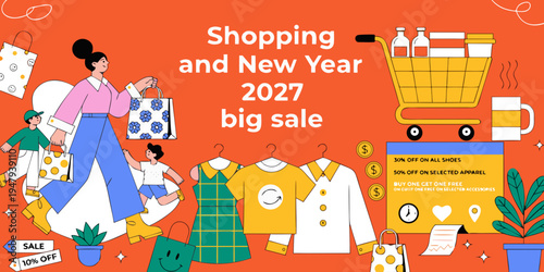 Shopping and New Year 2027 Big Sale – Huge Discounts on Fashion, Gifts, Essentials, and Holiday Shopping with Convenient Delivery, Payment, and Store Services