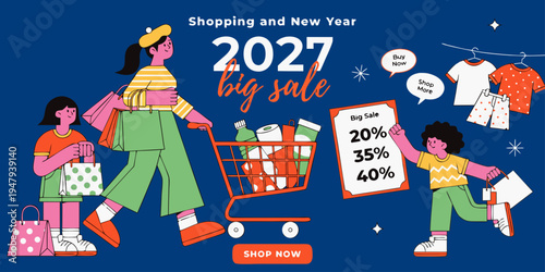 Shopping and New Year 2027 Big Sale – Up to 50% Off on Fashion, Gifts, Essentials, and Family Shopping Deals Online and In‑Store