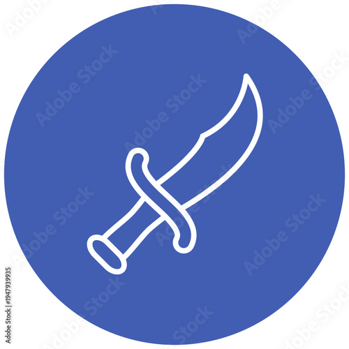 Pirate Knife Icon