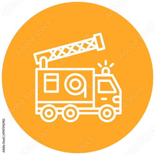 Firefighter Truck Icon