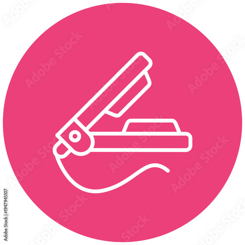 Hair Iron Icon