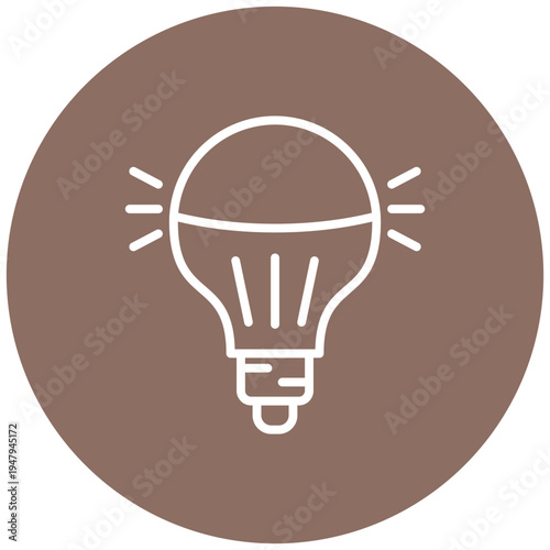 Led Bulb Icon
