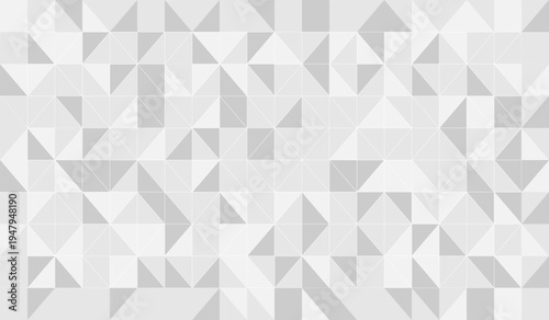 Abstract colorful background for design. Abstract grey geometric polygon background compose by triangle shape. Vector illustration. 3D Abstract Background.
