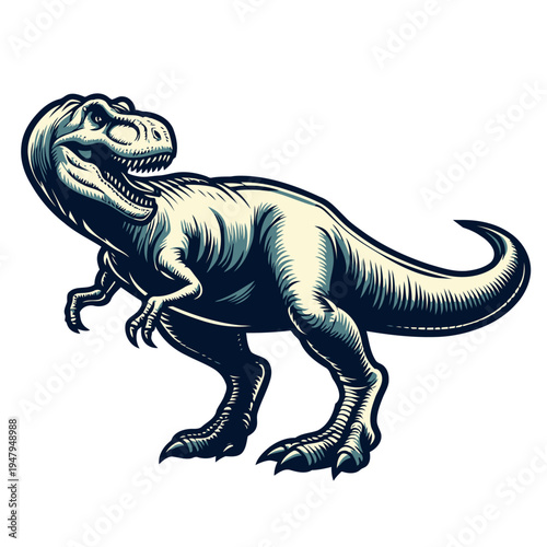 T-rex vector and illustration.