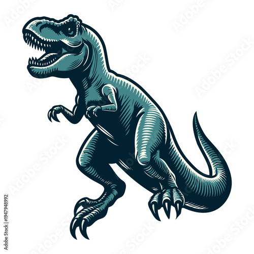 T-rex vector and illustration.