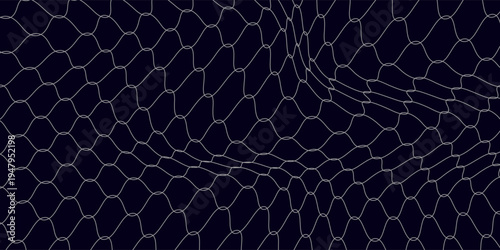 Mesh texture for fishing nets. Seamless pattern for sportswear or soccer goal, volleyball net, basketball hoop, hockey, athletics. Abstract net background for sports