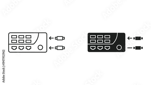 Network Switch Port Connector Setup Technology