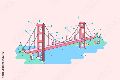 Real-time Structural Health Monitoring of a Suspension Bridge via IoT Sensors