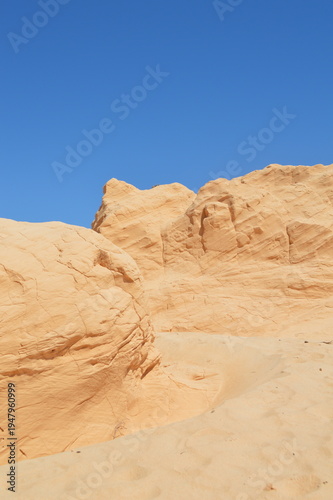 Tunisia,dune pietrificate