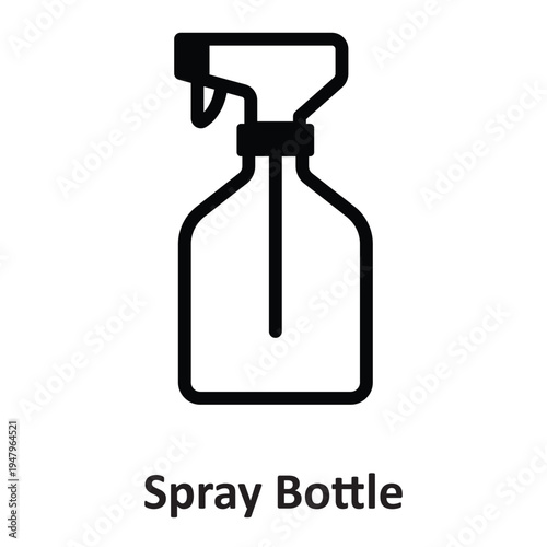 Spray Bottle Vector icon which can easily modify or edit
