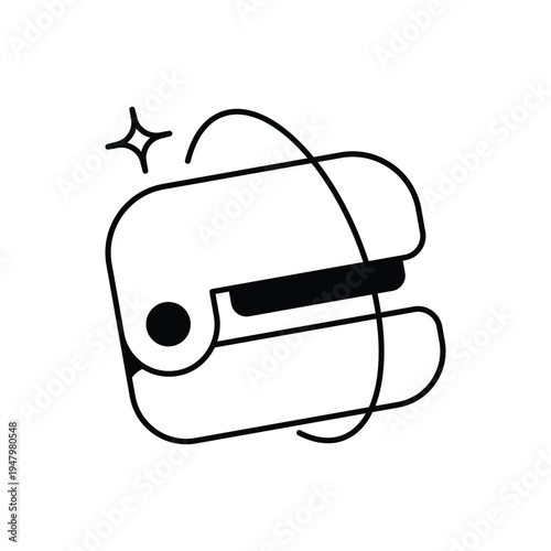 Stapler vector icon