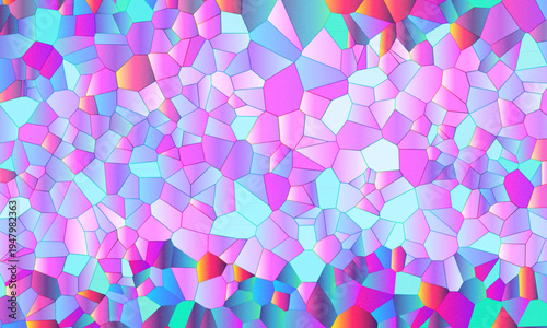 Abstract background polygon pattern low poly triangle shape. Vector multicolored gradient geometric abstract background of effect geometric triangles. Сrystalline structure, crystals, stained glass