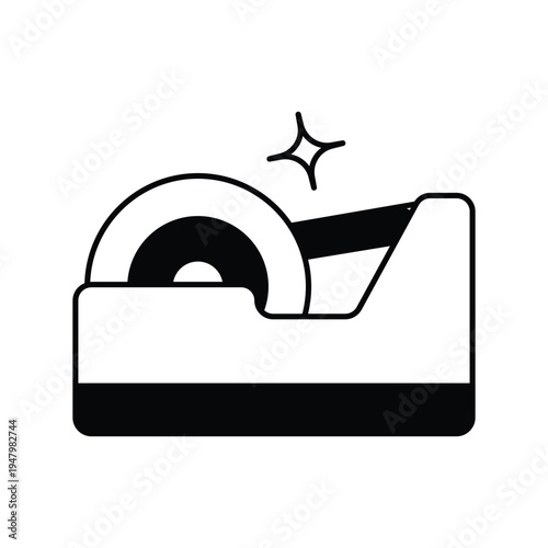 Tape Dispenser vector icon