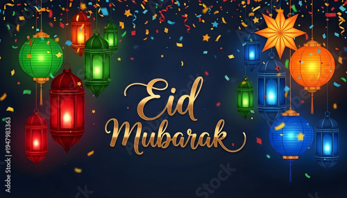 Festive new year holiday background with decorated christmas tree gold stars snow and winter celebration greeting card design