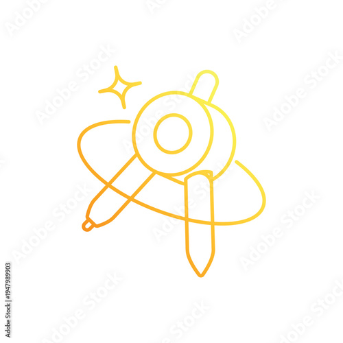 Drawing Compass vector icon