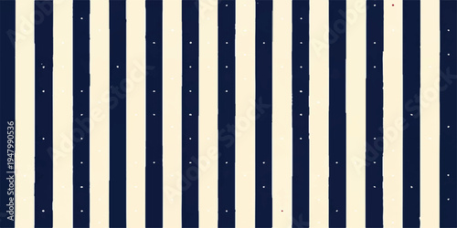 A textured blue and white striped background pattern with a grunge metal design and wooden wall illustration for a decorative technology banner or wallpaper vector