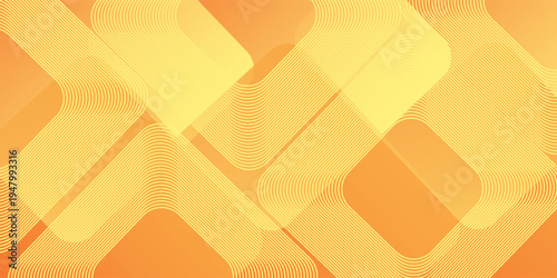 Abstract orange and yellow geometric background. Dynamic shapes composition. Cool background design for posters.vector eps10