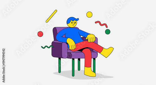 Modern Strategic Leader Contemplating Innovative Business Solutions in a Contemporary Corporate Environment