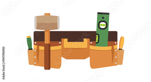 Toolbox with Various Tools