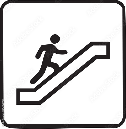 3D cartoon businessman running up stairs and ladder toward arrow sign symbolizing leadership success and achievement