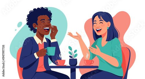 Diverse female professionals collaborating and networking in a modern creative environment to foster inclusive workplace culture and authentic team connection