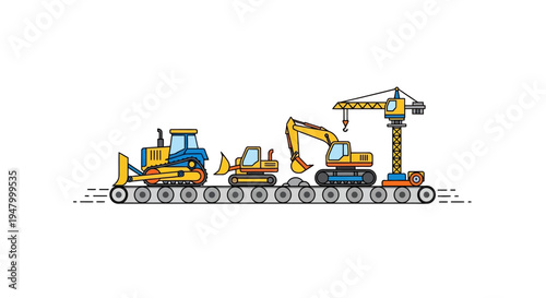 Heavy Machinery Train