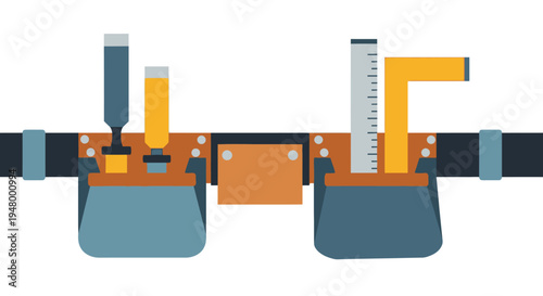 Industrial Conveyor Belt System
