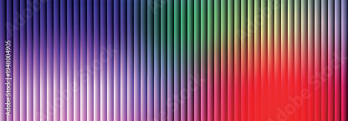 Colorful vertical striped abstract background with bright glow