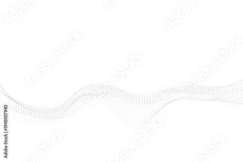Abstract wavy lines illustration.