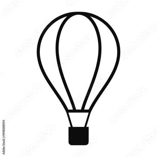 Hot Air Balloon Icon