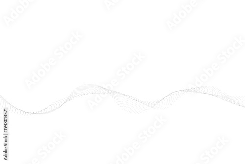 Abstract wavy lines illustration.