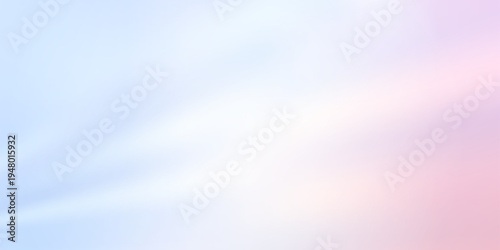 Pastel pink and blue blur backdrop. Light gradient vector banner. Background abstract purple sky. Soft blurred light bg. Pastel gradation water cover design. Blurred color simple wallpaper