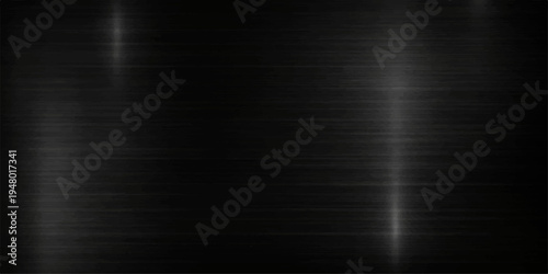 Abstract metallic background with brushed steel texture and space for text