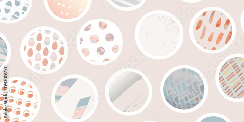 Pastel easter eggs with various patterns create a seamless background