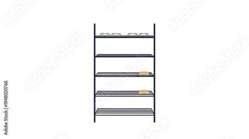 sandal and shoe rack