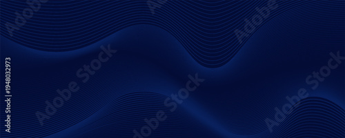 Premium background design with diagonal dark blue line pattern. Vector template for digital luxury banner,