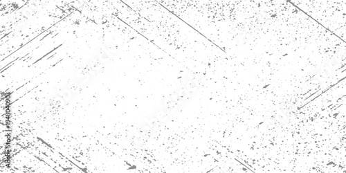 Abstract grunge texture background with diagonal scratch marks and distressed lines on a gray surface, rough worn metal or concrete texture, monochrome minimal design, high-detail scratches vector.