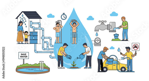 People Conserving Water Resources Together.