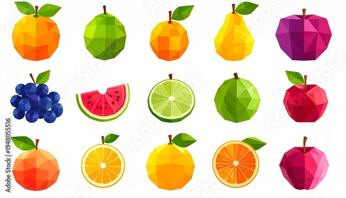 Assorted Fruits and Berries Collection.