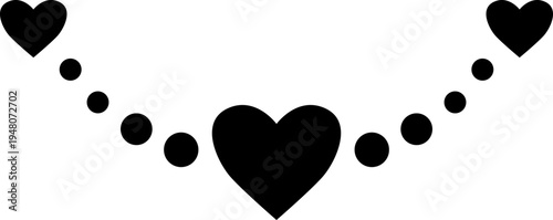 Heart Divider Circle Frame