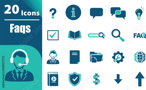 Customer Service Representative Wearing Headset.