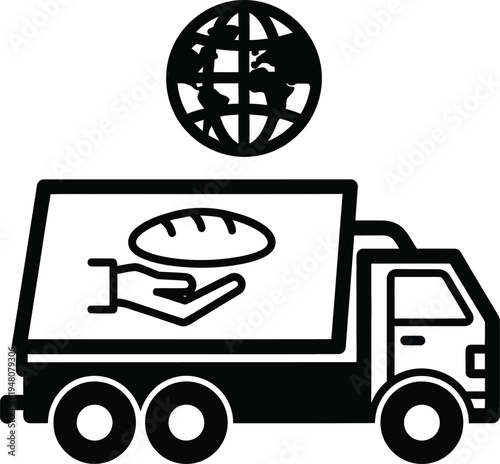 global food delivery truck