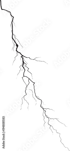 Complex realistic lightning storm web vector background.