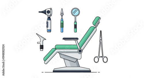 Dental Chair Medical Equipment.