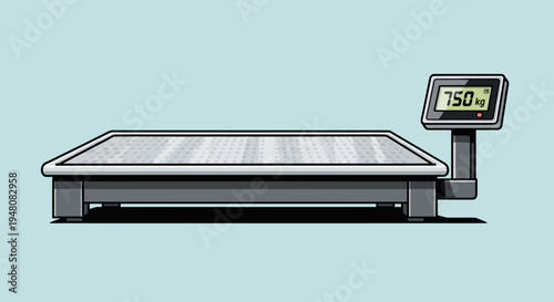 Digital bathroom scale device.